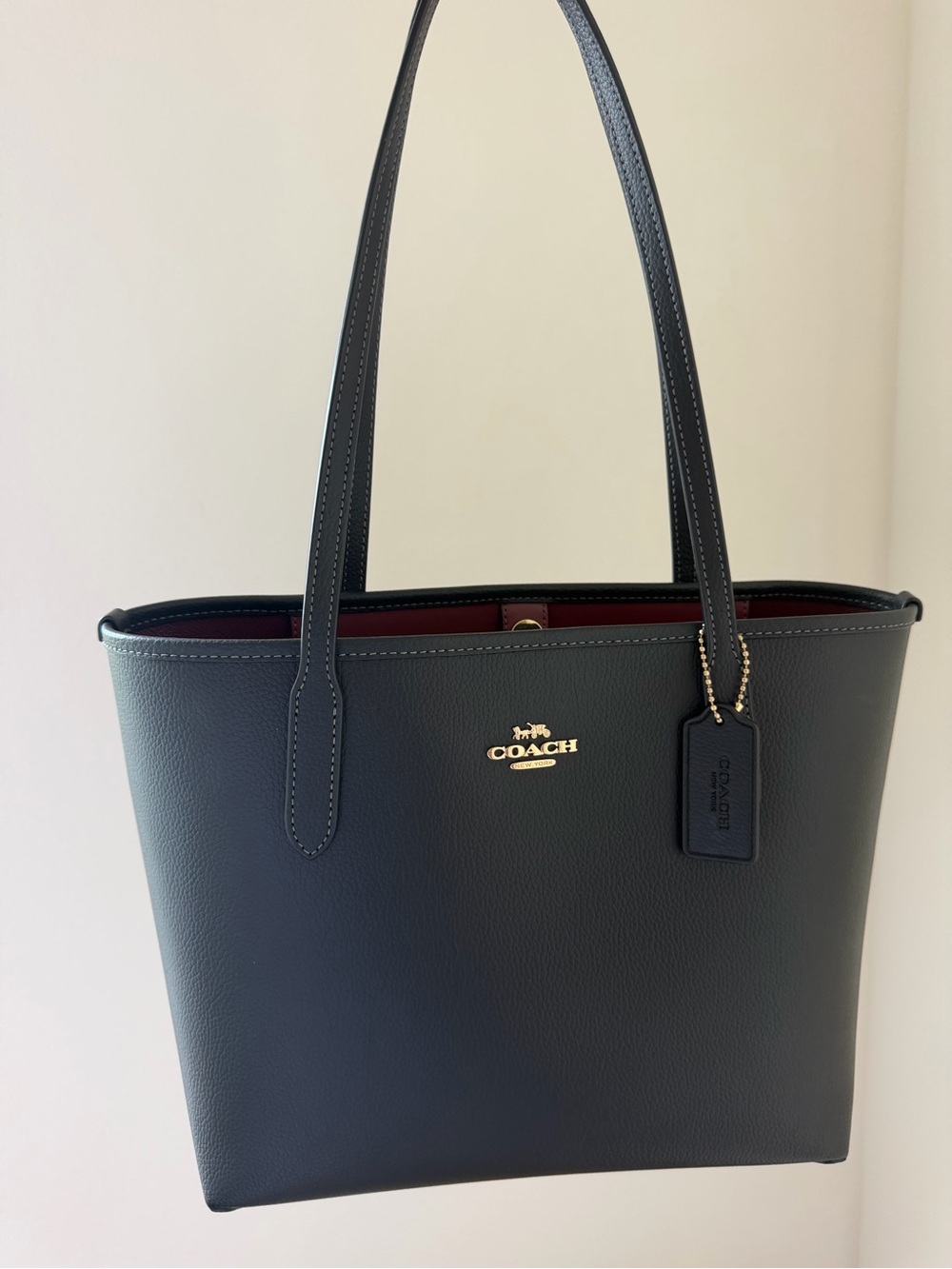 Coach Outlet Medium City Tote Bag - Picture 9 of 9
